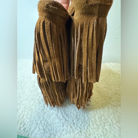 Mossimo Supply Co. Tan Suede Moccasin Boots - Picture 4 of 7